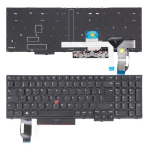 TECLADO PARA LAPTOP LENOVO THINKPAD E580 L580 PRETO