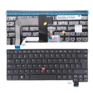 TECLADO PARA LAPTOP LENOVO THINKPAD T460P T470P PRETO