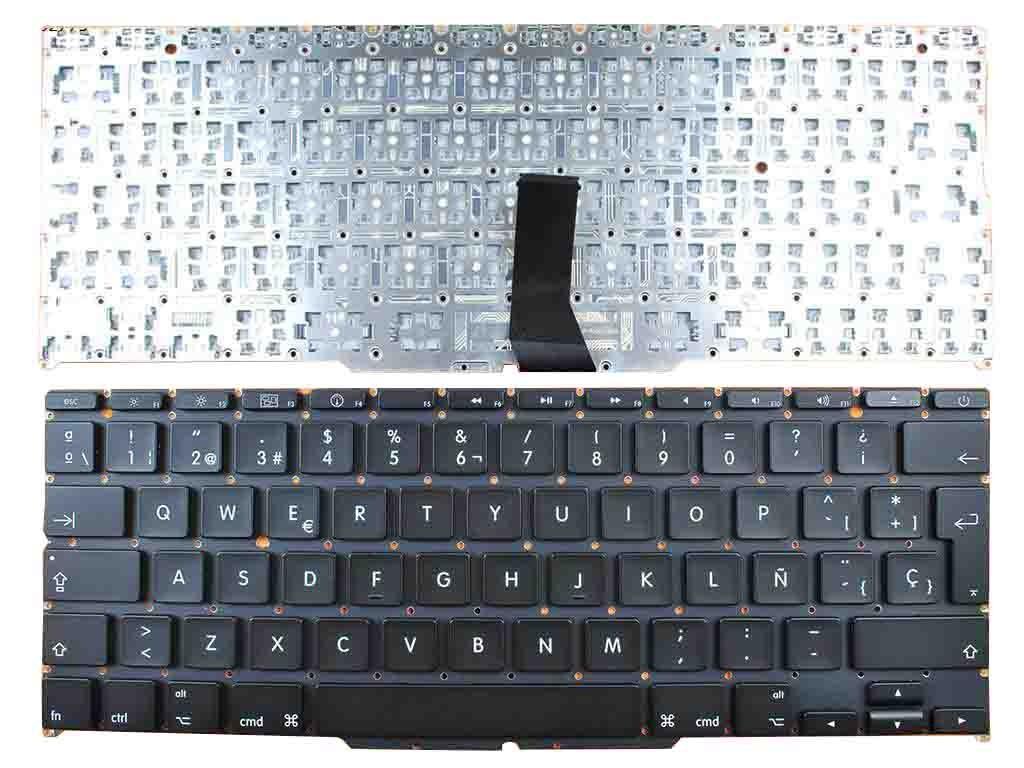 TECLADO PARA PORTATIL APPLE MACBOOK AIR A1370 11.6" PRETO (PARA 2010)
