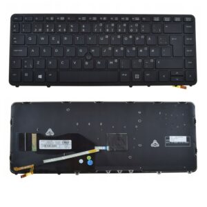 TECLADO PARA PORTATIL HP ELITEBOOK 840 G1 850 G1 INGLÉS (BOTÃO GRANDE ENTER)
