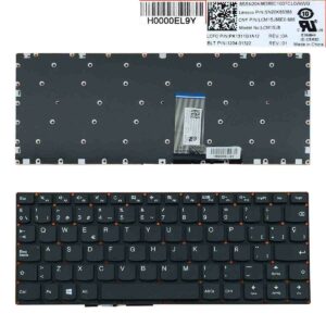 TECLADO PARA PORTATIL LENOVO YOGA 310-11 310-11IAP 710-11 710-11IKB 710-11ISK PRETO WIN8 SIN ESTRUTURA