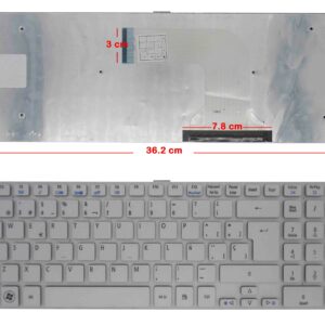 TECLADO PARA PORTATIL ACER ASPIRE 5943 5943G 5950G 8943 8943G 8950G KBI170A194