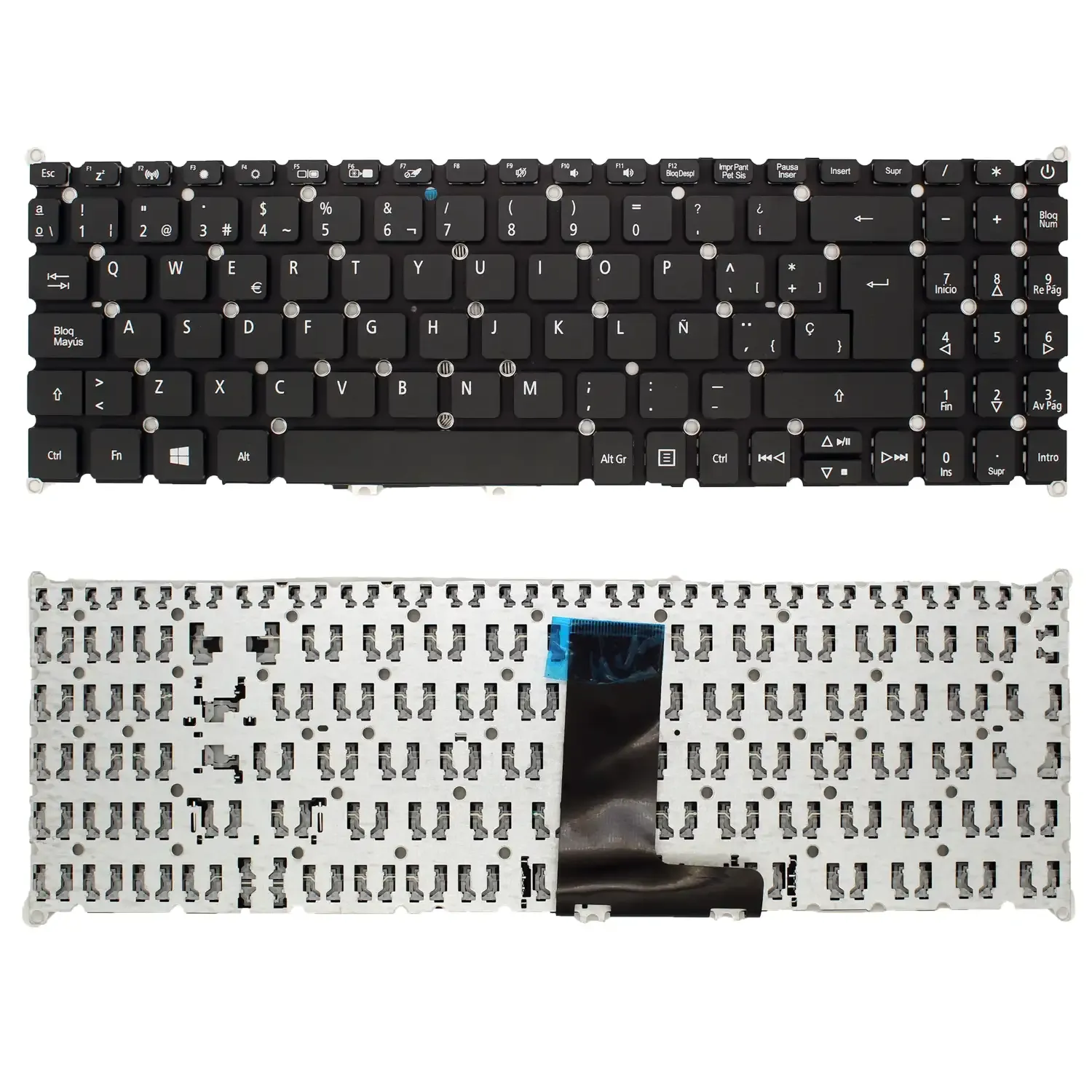 TECLADO PARA PORTÁTIL ACER ASPIRE V5-573 PRETO