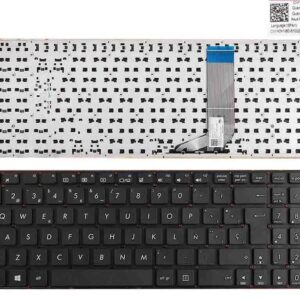TECLADO PARA PORTATIL ASUS A556U A556UA A556UB A556UF A556UJ A556UR A556UV A556 X556 PRETO (SIN ESTRUTURA,WITHOUT FOIL,WIN8)