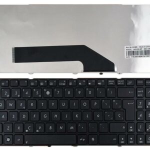 TECLADO PARA PORTATIL ASUS K50 K50A COM ESTRUTURA PRETO MATE