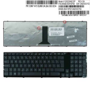 TECLADO PARA PORTATIL ASUS K95 K95V K95VB K95VJ K95VM X93 X93S X93SM X93SV ESTRUTURA BRILLANTE