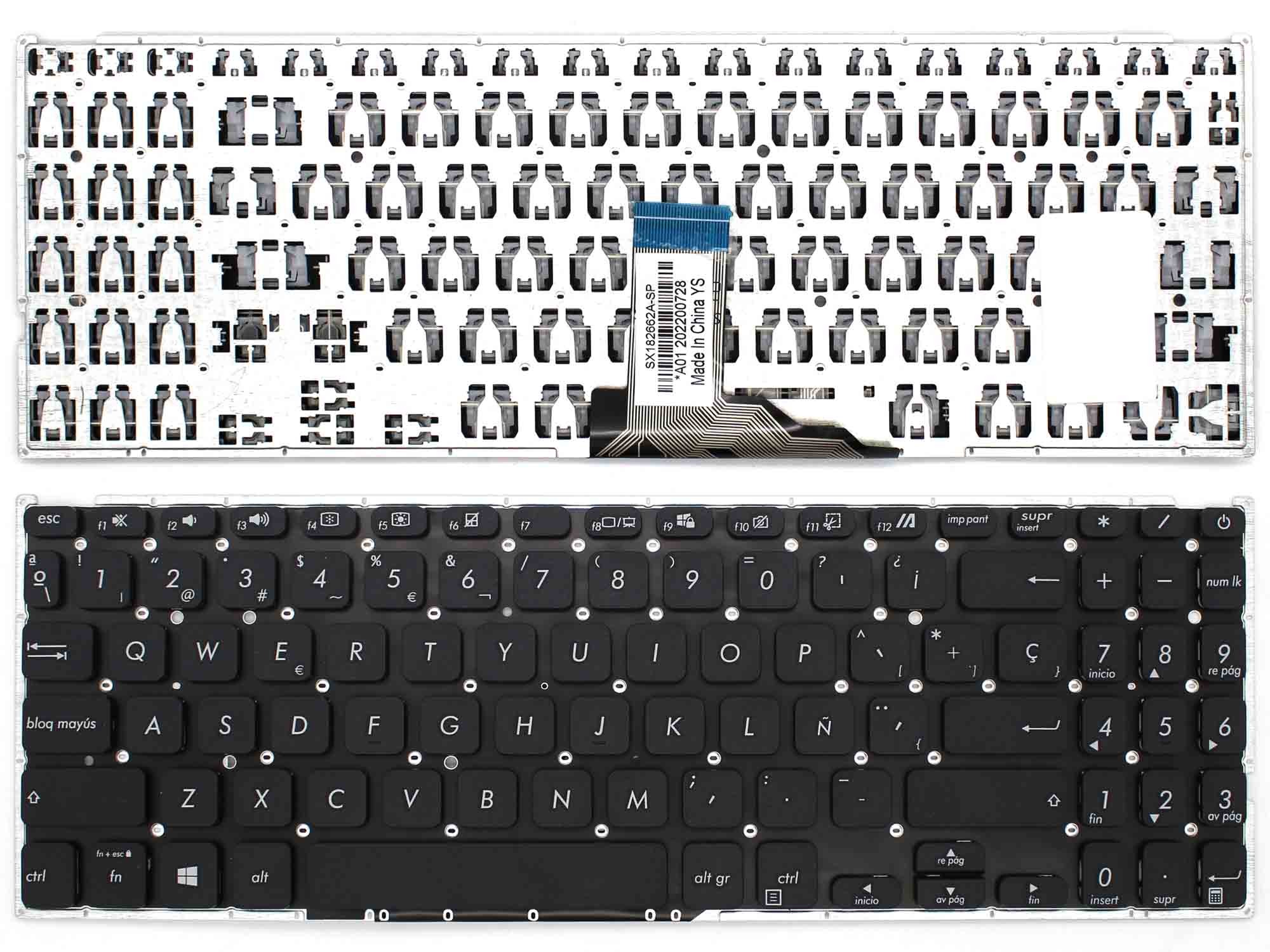 TECLADO PARA PORTATIL ASUS X509 X509D X509DA X509DJ