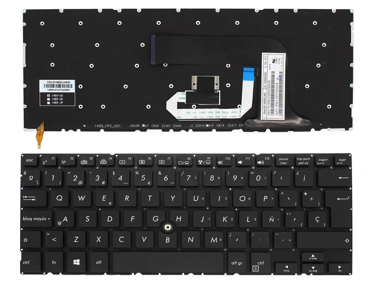 TECLADO PARA PORTATIL ASUSPRO ADVANCED BU201