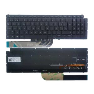 TECLADO PARA PORTÁTIL PARA DELL INSPIRON 5000 5590 5591 5593 5594 5598 P42E P88F P90F G7P48 PRETO