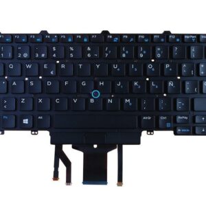 TECLADO PARA PORTATIL DELL LATITUDE E5450 E7250 E7450 BACKLIT Y COM POINTSTICK