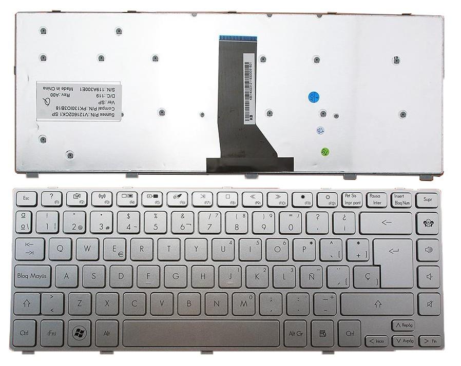 TECLADO PARA PORTATIL GATEWAY NV47H V121602CLK1