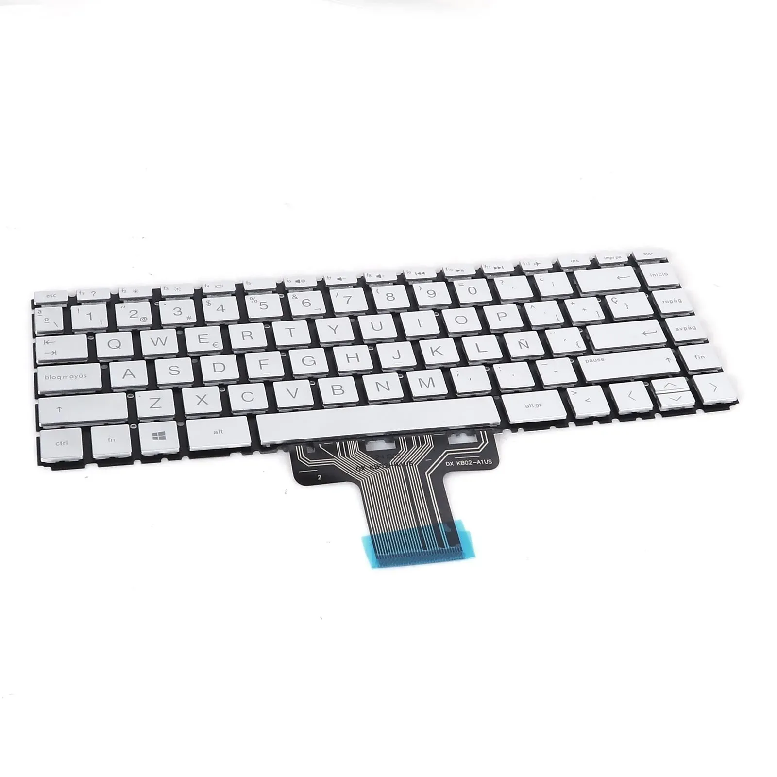 TECLADO PARA PORTATIL HP 14S-DQ1020NS 14S-DQ1021NS PRATA - Image 2