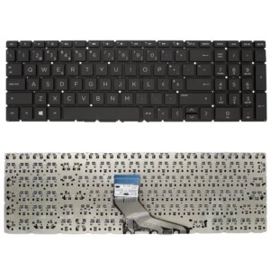 TECLADO PARA PORTATIL HP 250 G7 255 G7 15-DA 15-DB 15-DW 255 G7 256 G7 NSK-XN4SC NEGRO PORTUGUÊS