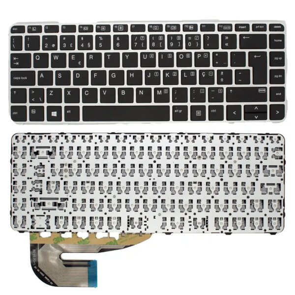 TECLADO PARA PORTATIL HP ELITEBOOK 745 G3 745 G4 840 G3 840 G4 PORTUGUÊS