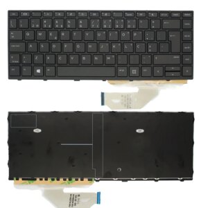 TECLADO PARA PORTATIL HP ELITEBOOK 840 G5 840 G6 846 G5 846 G6 L14379-071 L15542-071 PORTUGUÊS