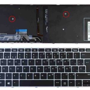 TECLADO PARA PORTATIL HP ELITEBOOK FOLIO 1040 G3 PRATA