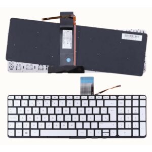 TECLADO PARA PORTATIL HP ENVY 15-EP1015UR L97425-071 CINZA PRATEADO
