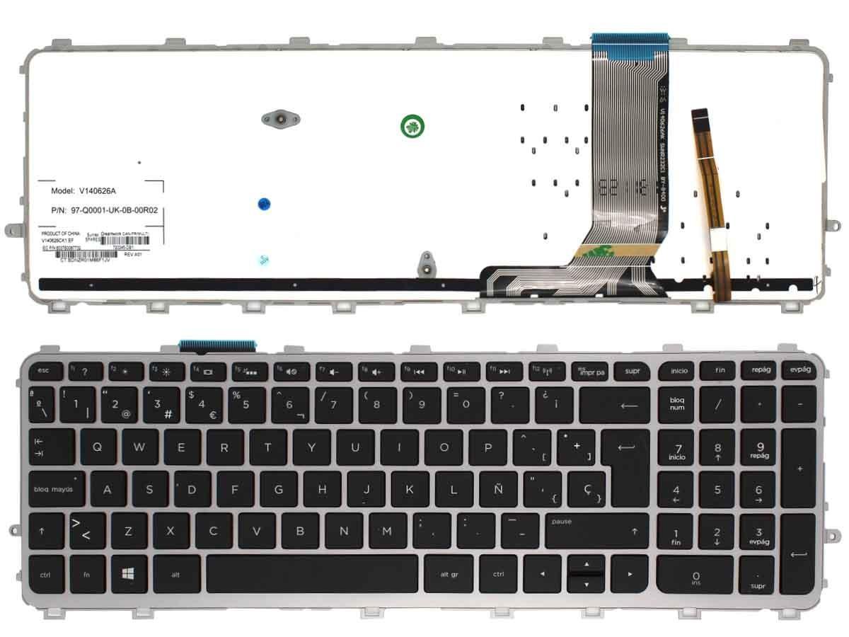 TECLADO PARA PORTATIL HP ENVY 15-J SERIES V140626A