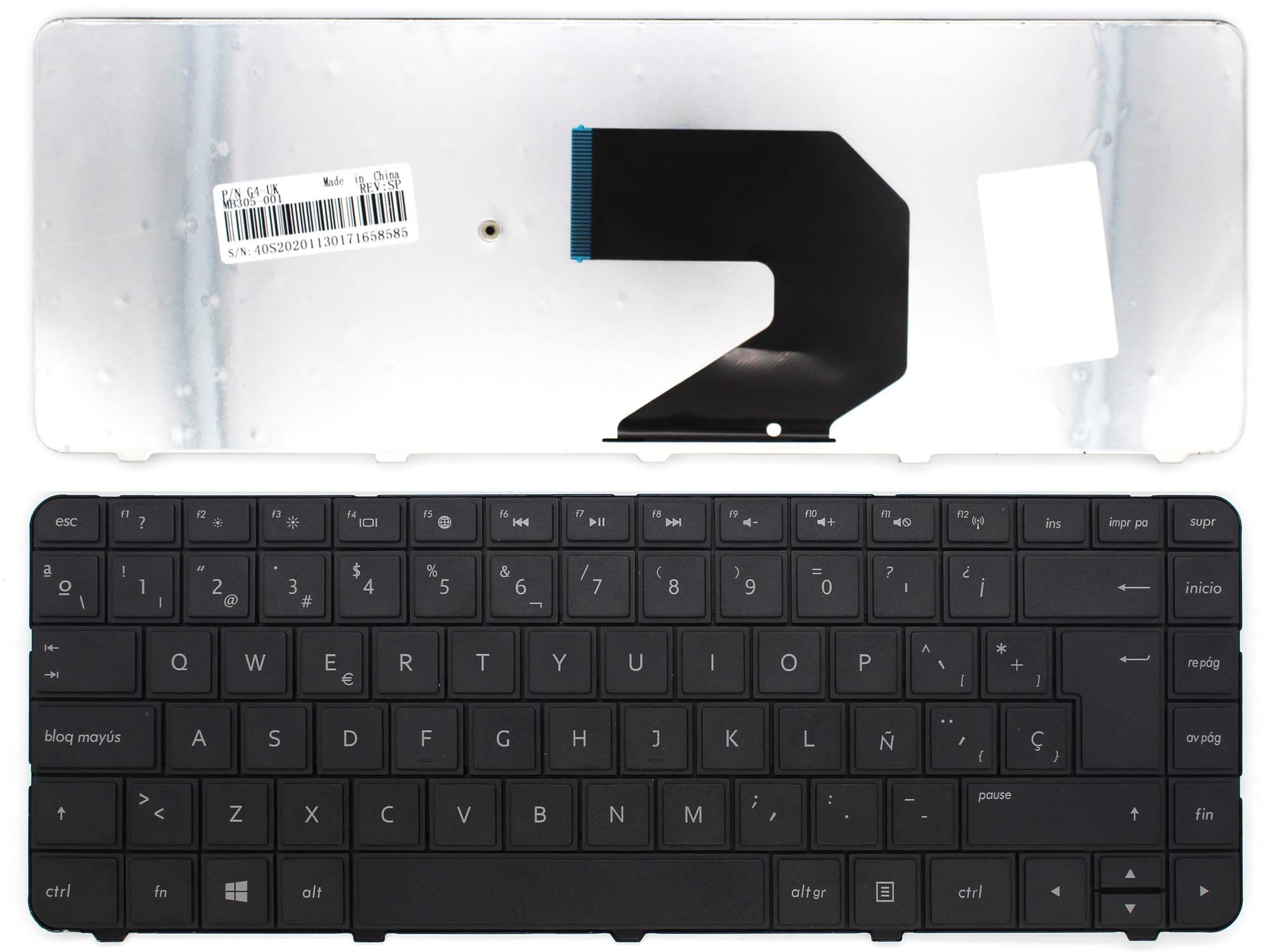 TECLADO PARA PORTATIL HP PAVILION G6 G6-1000 G4 G6S G6T G6X