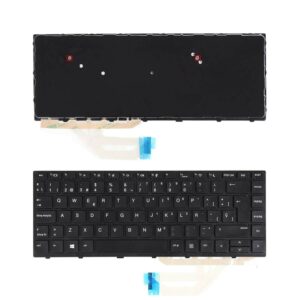 TECLADO PARA PORTATIL HP PROBOOK 430 G5 440 G5 445 G5 PRETO COM ESTRUTURA