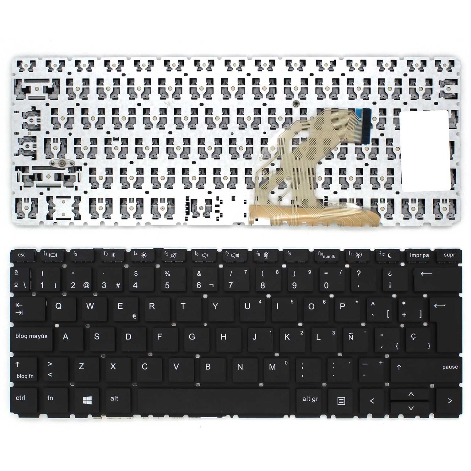 TECLADO PARA PORTATIL HP PROBOOK 430 G6 435 G6 PRETO