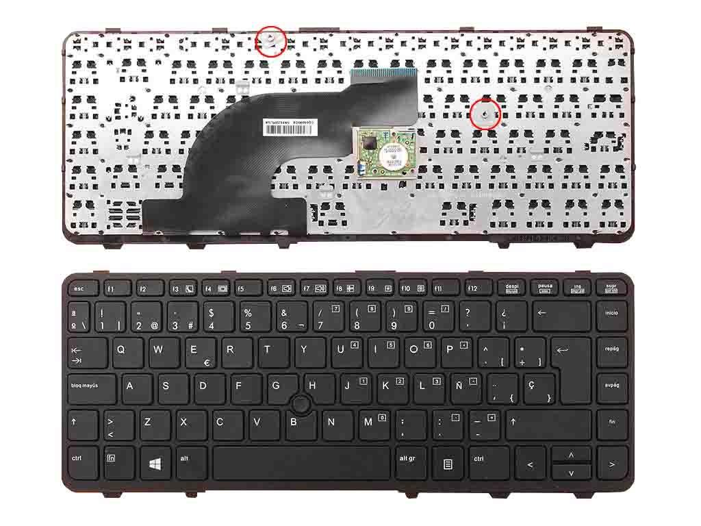 TECLADO PARA PORTATIL HP PROBOOK 640 G1 645 G1 PRETO (WIN 8)