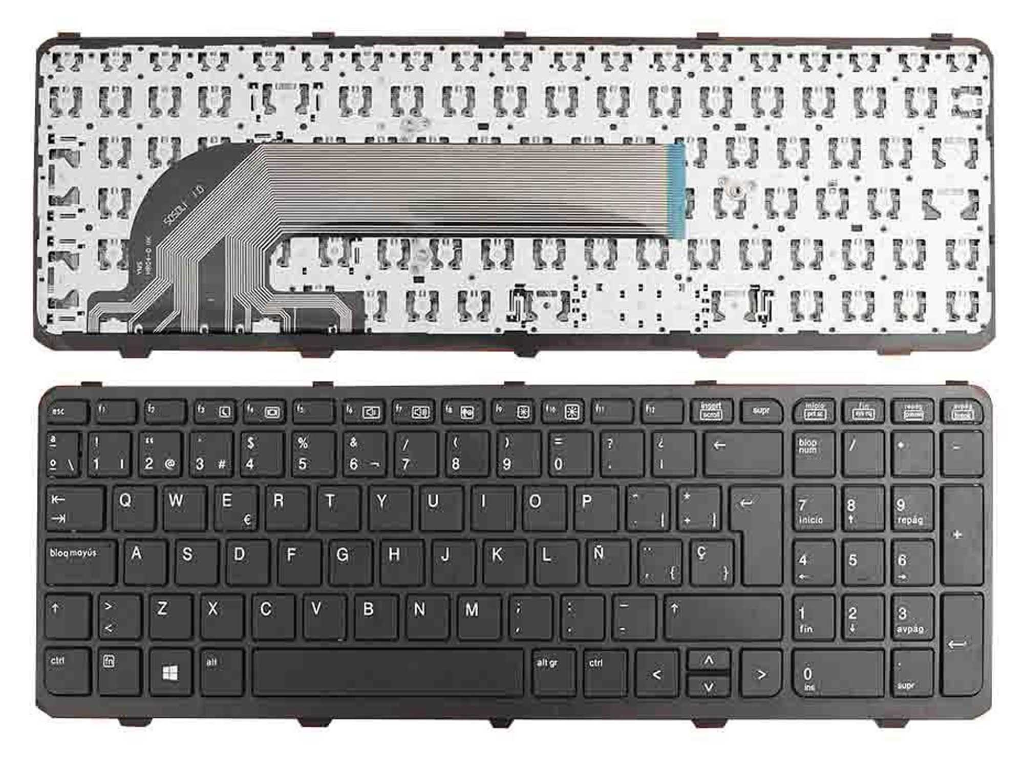 TECLADO PARA PORTATIL HP PROBOOK 450 G0 450 G1 455 G1
