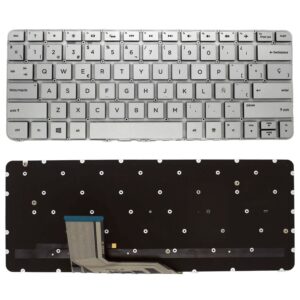 TECLADO PARA PORTATIL HP SPECTRE 13-4000 13-4100 13-4200 X360 PRATA SIN ESTRUTURA