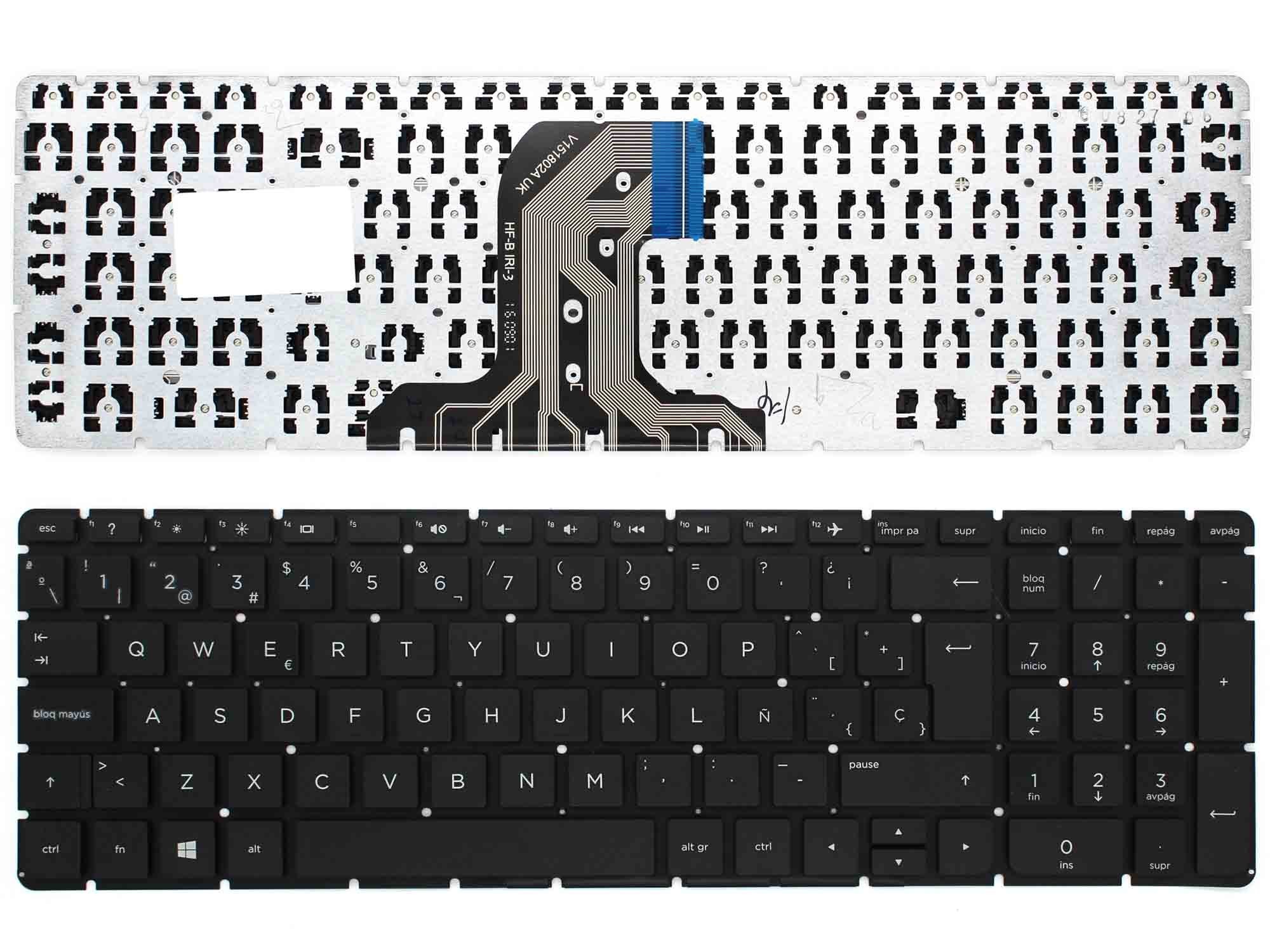 TECLADO PARA PORTATIL HP PAVILION 15-AB 15-AC 15-AF 15-AY 250 G4 255 G4 SG-81300-2BA SN7145 PK131EM2A09