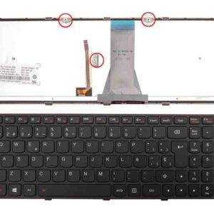TECLADO BACKLIT PARA PORTATIL LENOVO G50-70 PRETO