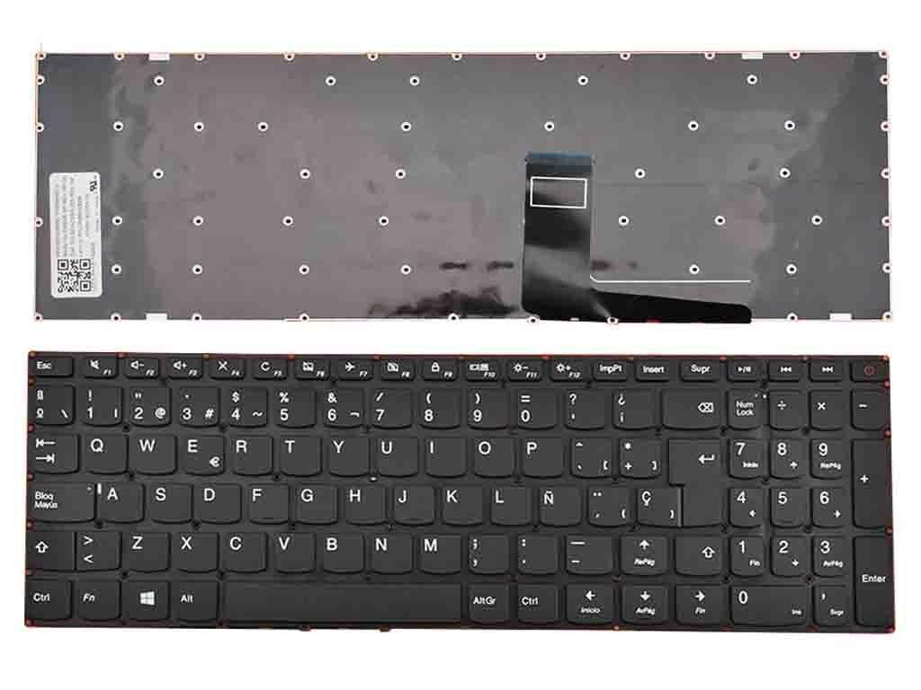 TECLADO PARA PORTATIL LENOVO IDEAPAD 110-15ACL 110-15AST 110-15IBR PRETO