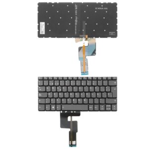 TECLADO PARA PORTATIL LENOVO IDEAPAD 320-14ISK 320S-14IKB 320S-14IKBR CINZA