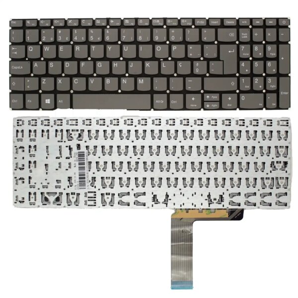 TECLADO PARA PORTÁTIL LENOVO IDEAPAD 320-15ABR 320-15IAP 320-15AST SIN BOTÓN ENCENDIDO PORTUGUÉS