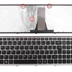 TECLADO PARA PORTATIL LENOVO G505S G500C G500S S500 CINZENTO