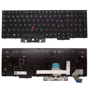TECLADO PARA PORTÁTIL LENOVO THINKPAD E580 PK131671A13 PRETO