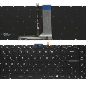 TECLADO PARA PORTATIL MSI GT62 GT72 GE62 GE72 GS60 GS70 GL62 NSK-FB1LN BACKLIT