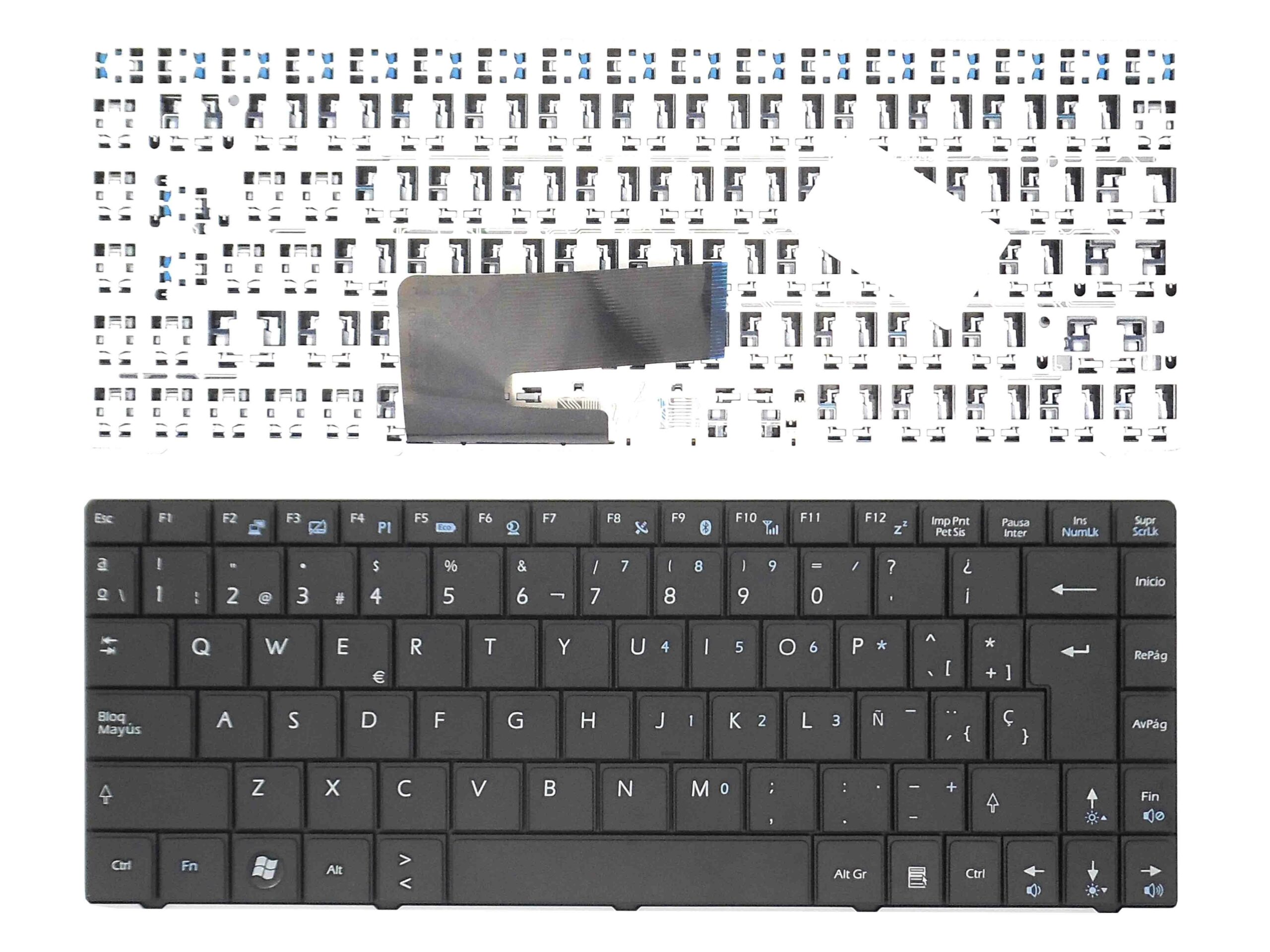 TECLADO PARA PORTATIL MSI x340 MS-6837D V103522AK1 S1N-1EES2C1-SA0