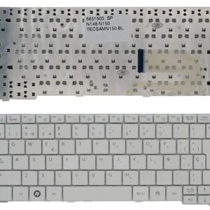 TECLADO PARA PORTATIL SAMSUNG NB30 N128 N148 N145 N150 NP10 BRANCO