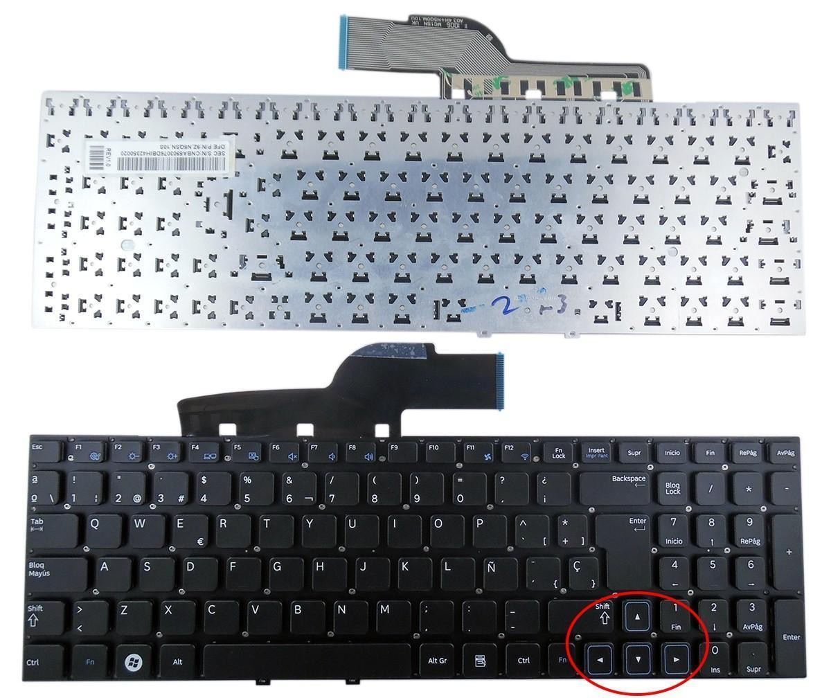 TECLADO PARA PORTATIL SAMSUNG NP300 NP300V5A NP305V5A NP305V4A 9Z.N5QSN.10S VERSÃO 2