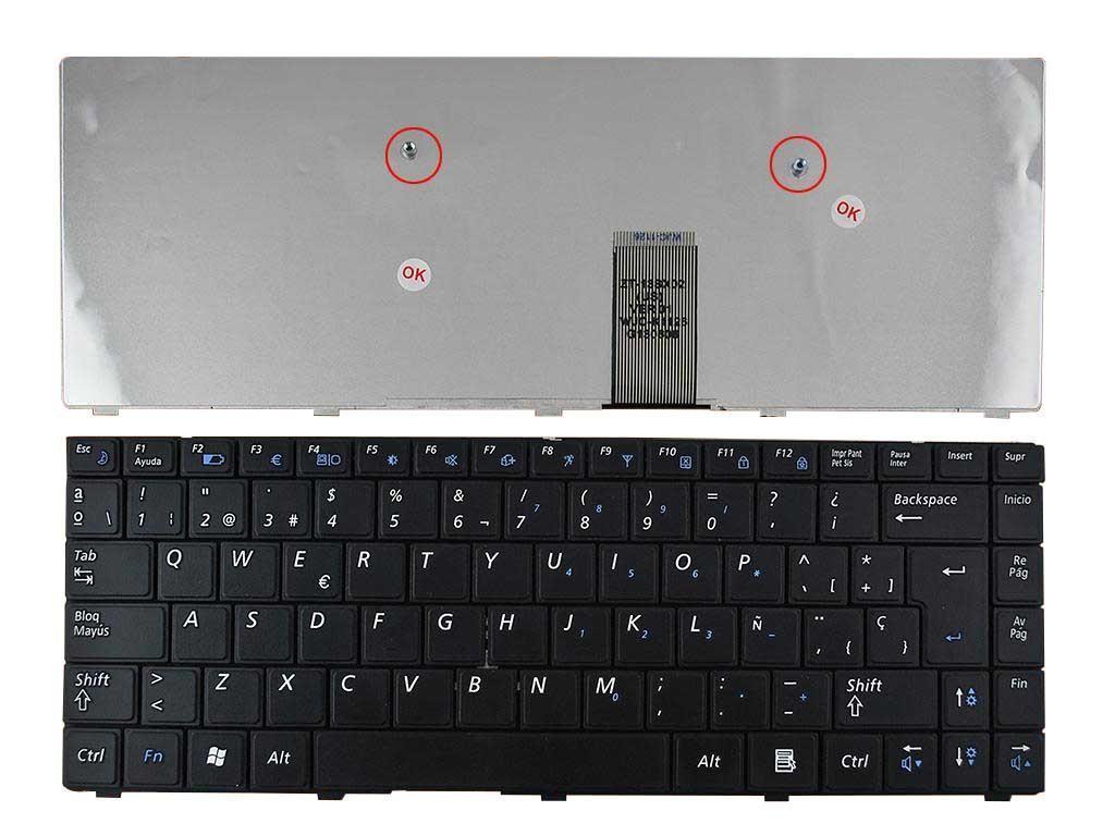 TECLADO PARA PORTATIL SAMSUNG R420 R423 R425 R428 R429 R439 R440 R467 R468 R470 R480 PRETO