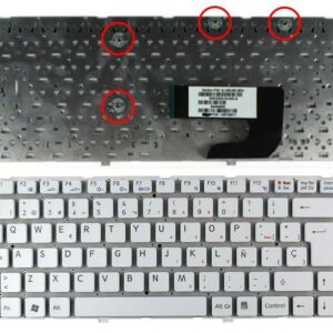 TECLADO PARA PORTATIL SONY VGN-NW SERIES 148738061 BRANCO