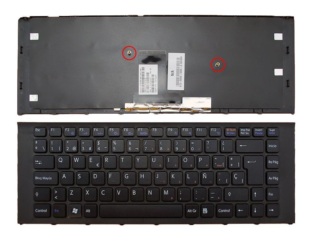 TECLADO PARA PORTATIL SONY VAIO VPC-EA PRETO