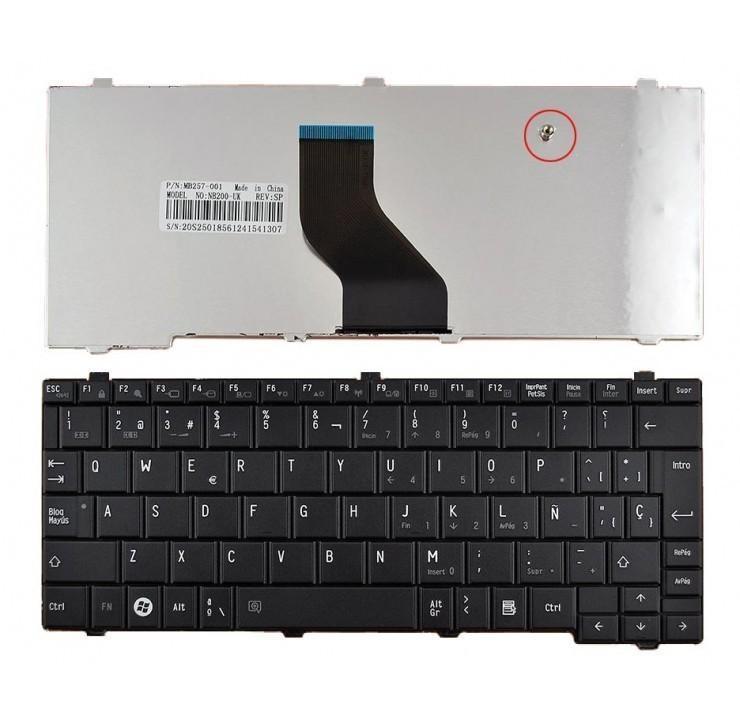 TECLADO PARA PORTATIL TOSHIBA SATELLITE MINI NB250 NB200 NB255 NB201 NB205 NB305