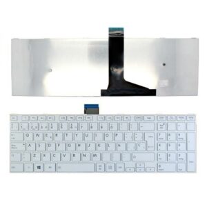TECLADO PARA PORTATIL TOSHIBA C55-A BRANCO COM ESTRUTURA