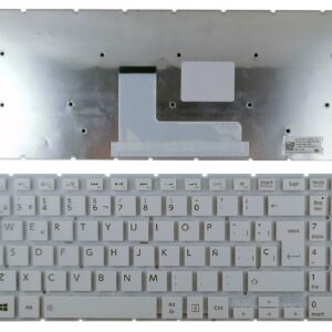 TECLADO PARA PORTATIL TOSHIBA SATELLITE NSK-V91SQ AEBLIU00120 9Z.NBCSQ.101 BRANCO