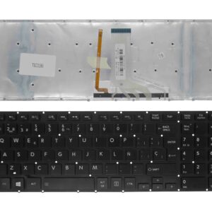 TECLADO PARA PORTATIL TOSHIBA SATELLITE P55-B P55T-A5116 P50-A P50t P55 ESPANHOL