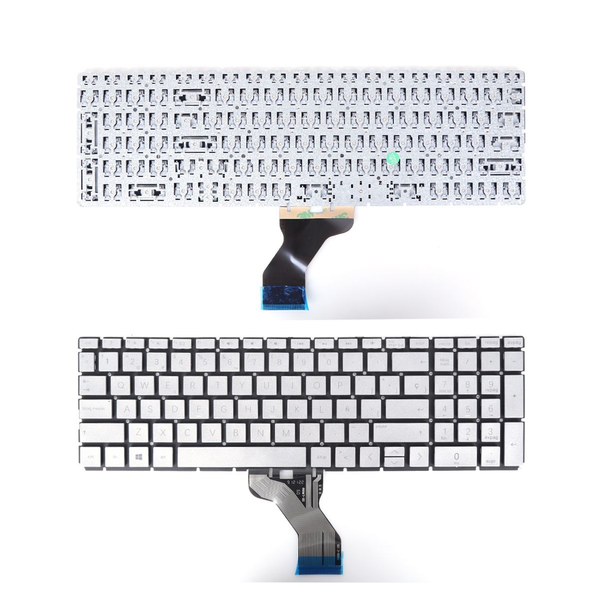 TECLADO PARA PORTATIL HP 15-CS 15-CS0025CL 15-CW000 15-CW0027CA 15-CW1063WM PRATA