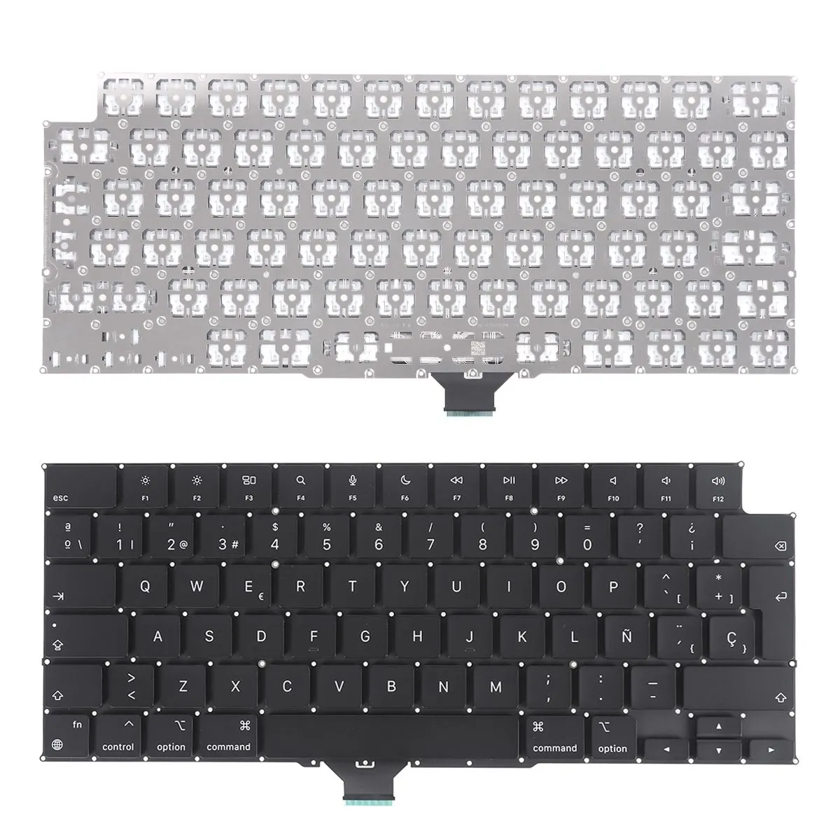 TECLADO PARA LAPTOP APPLE MACBOOK PRO A2442 A2485 PRETO