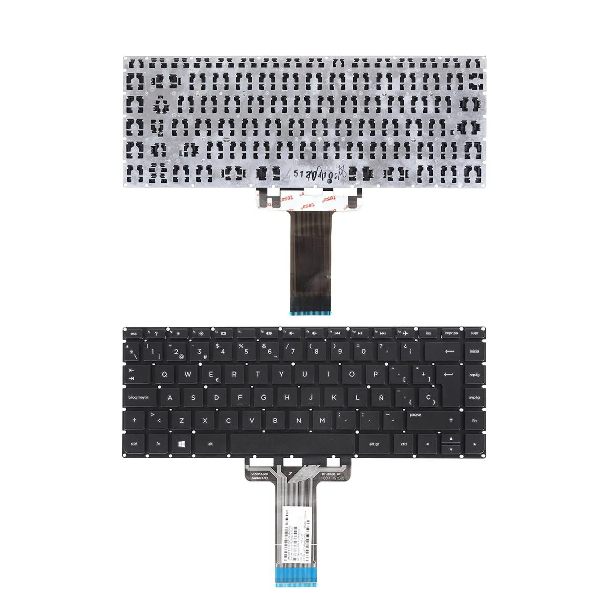 TECLADO PARA LAPTOP HP PAVILION 14-AB PRETO