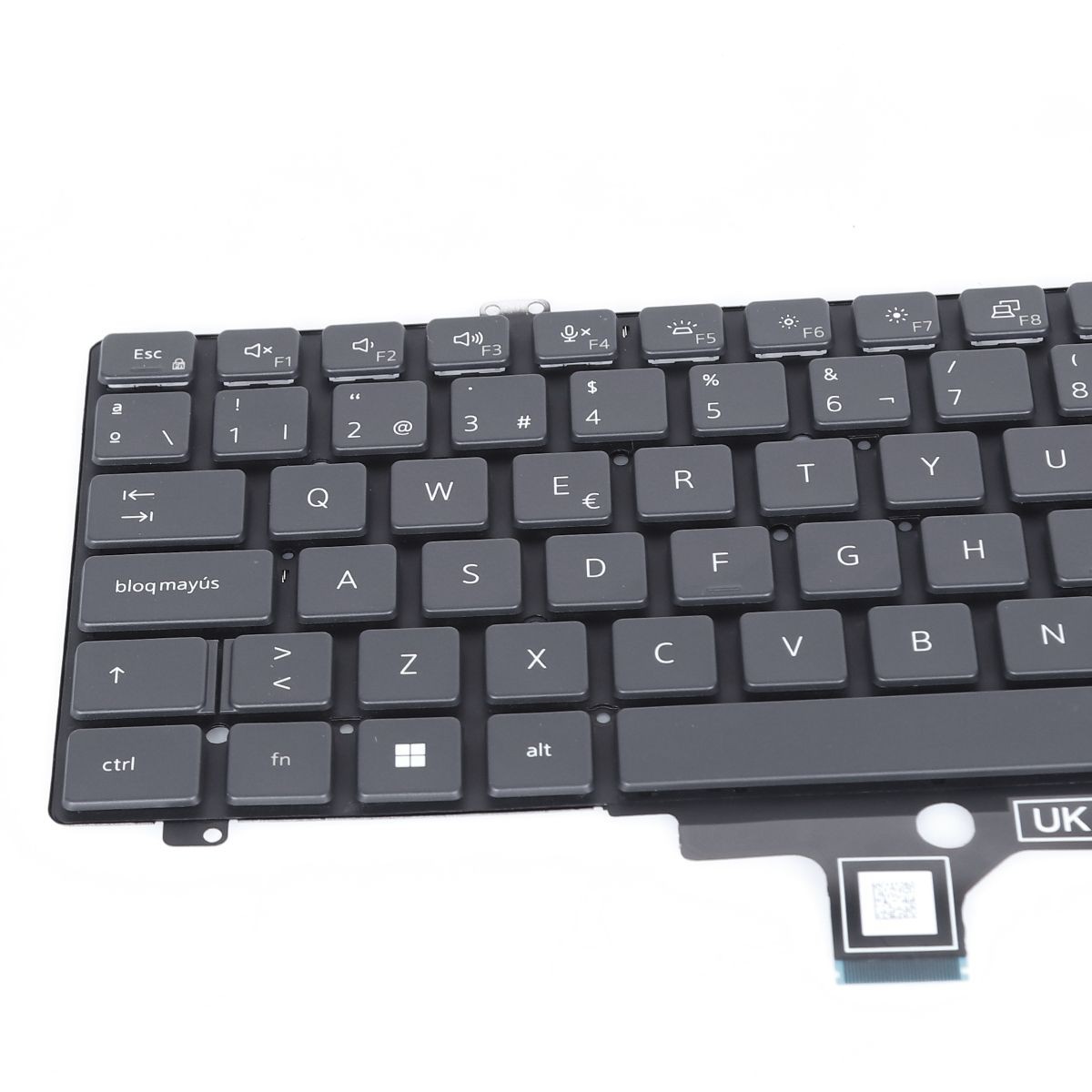 TECLADO PARA PORTATIL DELL LATITUDE 7410 7420 5420 0H4XRJ NSK-EB0BW 01 RETROILUMINADO PRETO - Image 4